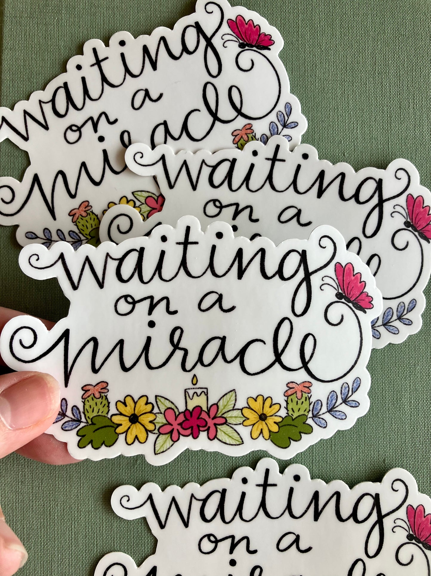 “Waiting on a Miracle” Encanto inspired 4” Vinyl Sticker