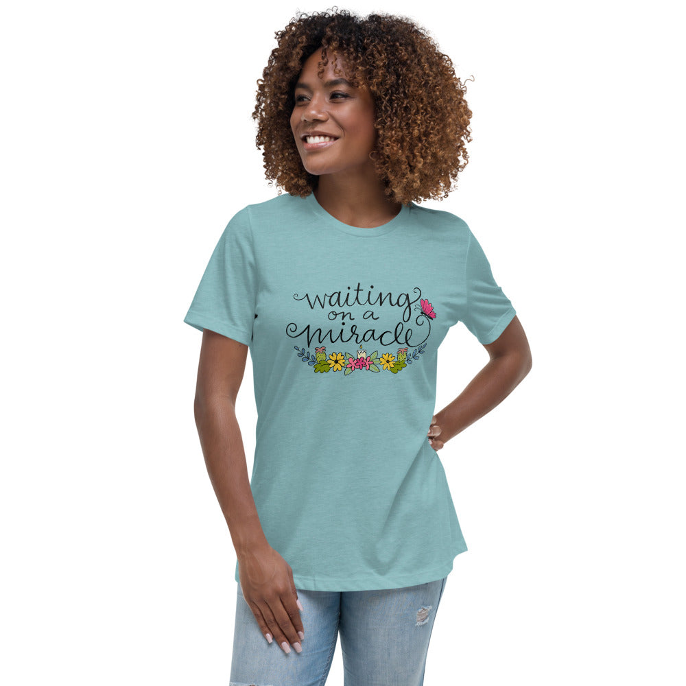 “Waiting on a Miracle” Encanto Inspired Women's Relaxed T-Shirt