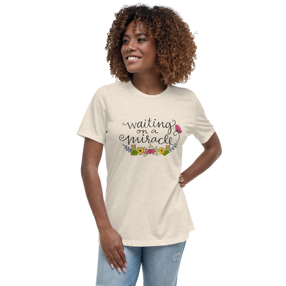 “Waiting on a Miracle” Encanto Inspired Women's Relaxed T-Shirt